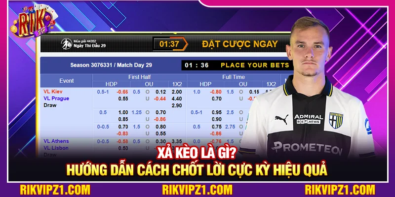 Xả Kèo Là Gì? Hướng Dẫn Cách Chốt Lời Cực Kỳ Hiệu Quả